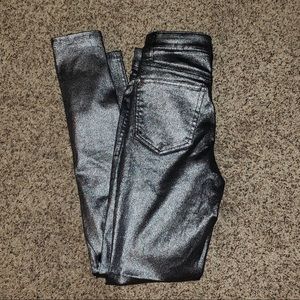 Tinseltown Silver Jeggings